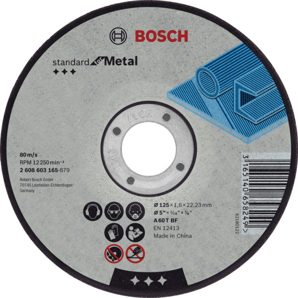 DISCO ABRASIVO METAL ESTÁNDAR