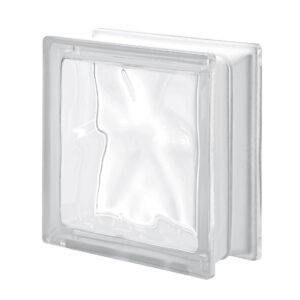 BLOQUE DE VIDRIO PEGASUS NEUTRO Q19 ONDULADO TRANSPARENTE