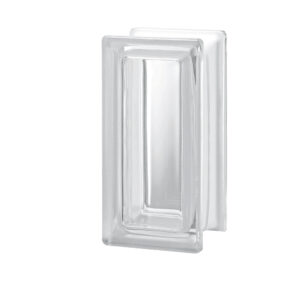 BLOQUE DE VIDRIO MEDIO PEGASUS NEUTRO R09 LISO TRANSPARENTE