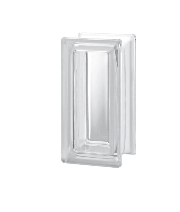 BLOQUE DE VIDRIO MEDIO PEGASUS NEUTRO R09 LISO TRANSPARENTE