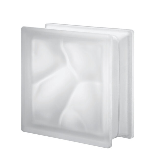 BLOQUE DE VIDRIO PEGASUS NEUTRO Q19 ONDULADO SATINADO