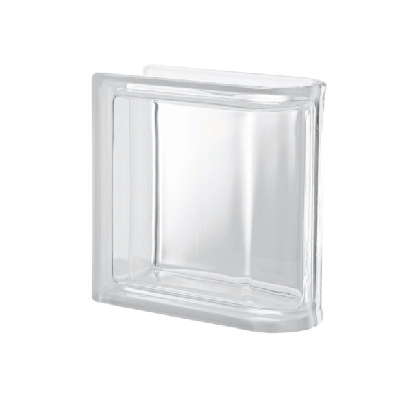 BLOQUE DE VIDRIO PEGASUS NEUTRO TERMINAL LINEAL LISO TRANSPARENTE