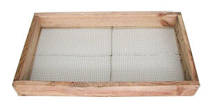 CRIBA MADERA RECTANGULAR
