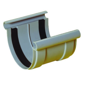 UNIÓN PERFIL CANALÓN CIRCULAR DOBLE VOLUTA