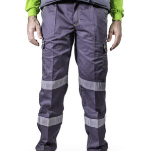 PANTALÓN CON CINTAS REFLECTANTES UNISEX BdB