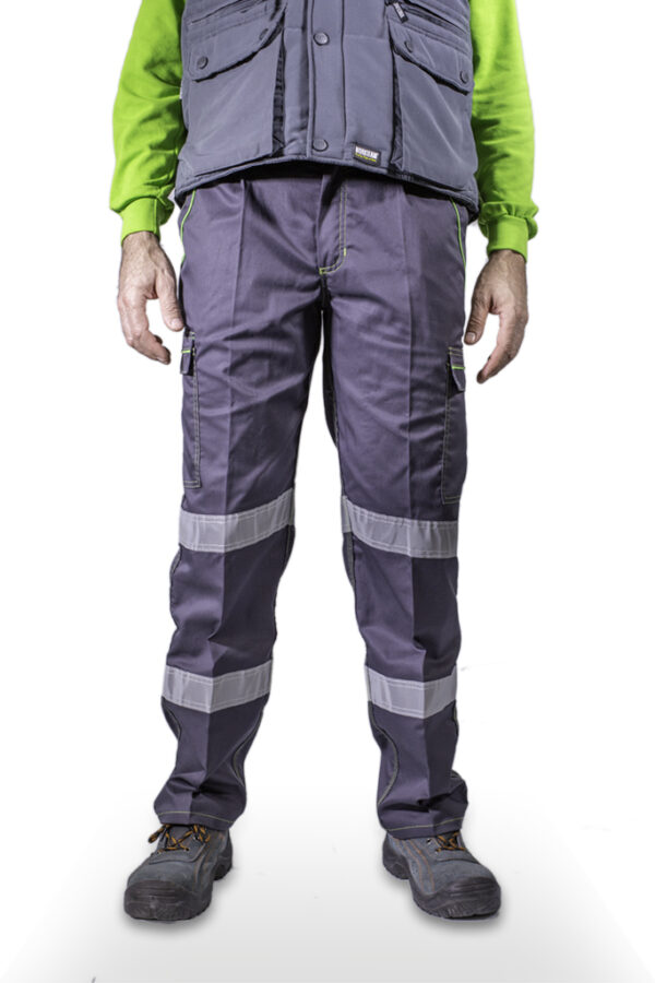 PANTALÓN CON CINTAS REFLECTANTES UNISEX BdB