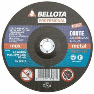 DISCO ABRASIVO INOX EXTRAFINO PROFESIONAL