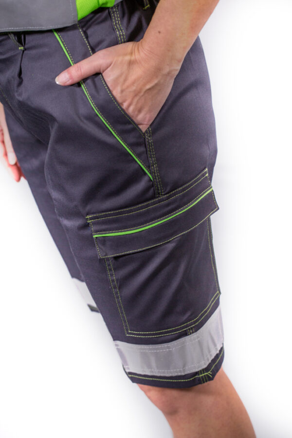 BERMUDA CON REFLECTANTE UNISEX BdB