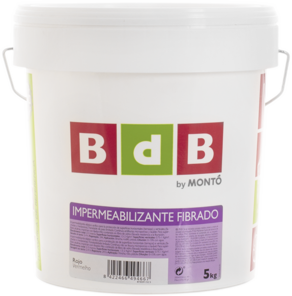 IMPERMEABILIZANTE LÍQUIDO BdB FIBRADO