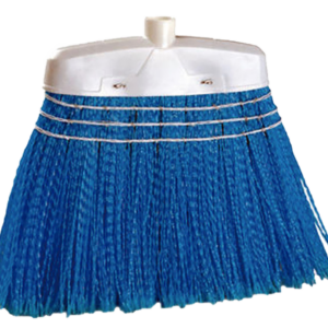 ESCOBA PLANA AZUL