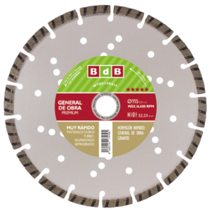 DISCO DIAMANTE BdB GENERAL OBRA PREMIUM